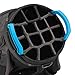 TaylorMade Cart Lite 2018 Bag (Gray/Blue) (Black/Gray/Blue)