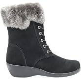 Propet Womens Winslow Zippered Winter Casual Boots Ankle Low Heel 1-2" - Brown