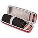 Faylapa Hard Case for JBL Charge 3 Wireless Bluetooth Speaker Travel Carrying Storage Bag - Fit USB Cable and Charger (Red)