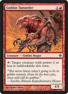 Magic: the Gathering - Goblin Tunneler - Rise of the Eldrazi