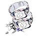 MLQSS Soft Silicone Shockproof Rugged Watch Band with Protective Case for Smart Watch 38mm 42mm,Sport Style Strap Bands Wristband for iWatch Series 3 Series 2 Series1 Sport Edition