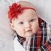 My Lello Baby Petal Flower Headbands Mixed Colors 2-Pack (Ivory/White)