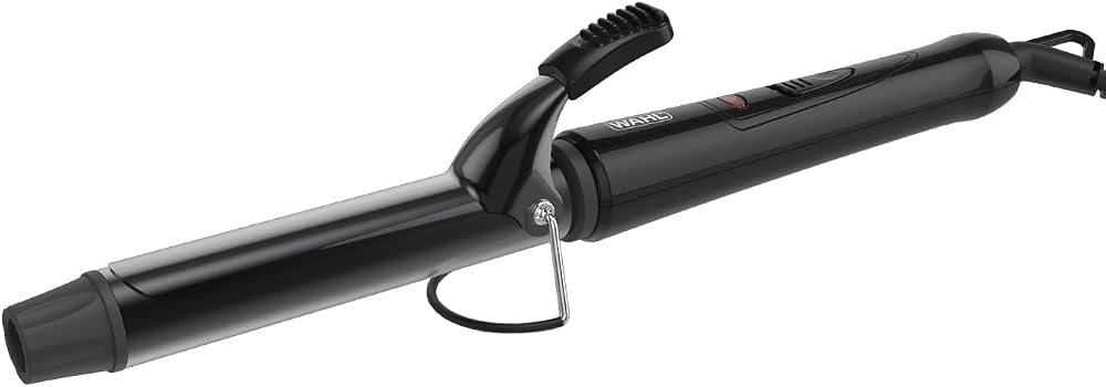 Wahl Ceramic 25mm Curling Tong Hair Styling Wand with Swivel Cord