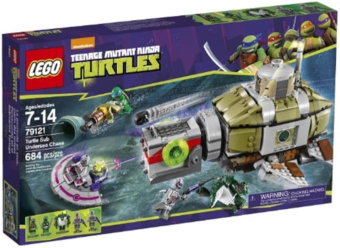 LEGO Ninja Turtles 79121 Turtle Sub Undersea Chase