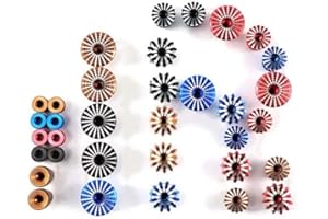 FrSky Vantac M4 4mm CNC Aluminum Gimbal Stick Ends Transmitter Stick Cap (Gold, Grand Lotus)