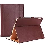 ProCase iPad 9.7 Case 2018/2017 iPad Case - Stand Folio Cover Case for Apple iPad 9.7 inch, Also Fit iPad Air 2 / iPad Air -Brown
