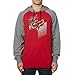 Fox Racing Mens Dirt Burn BF Fleece Hoody Pullover Sweatshirt Large Red