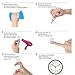 8 Pcs Adhesive Hooks, OUTOWIN Stainless Steel Wall Hooks Waterproof Hanger for Robe, Coat, Towel, Keys, Bags, Home, Kitchen, Bathroom