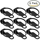 Misfit Flash Clip Clasp By Allrun, 3pcs/6pcs/9pcs Replacement Clip-Clasp for Misfit Flash (No Tracker, Clip Clasp Only) (Set of 9)