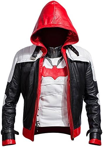 Arkham Knight Batman Red Hooded Jacket