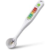 Jelquix Digital Salinity Tester, Handheld Salt Concentration Meter with LED Display for Pickles, Soups &amp; Fermented Food, Portable Electronic Salinity Tester (SA03)