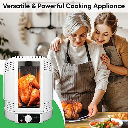 NutriChef Vertical Rotisserie Oven Roaster Rotating Shawarma / Kebab