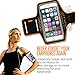 Sahara Sailor Sports Armband Night Reflective Running Phone Holder for iPhone 6 Plus 6S Plus(5.5-inch), Galaxy S6 S5 - Orange