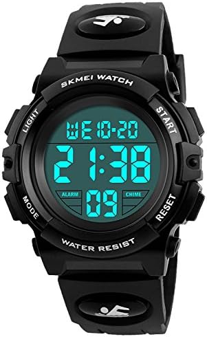 Kid Watch 50M Waterproof Sport LED Alarm Stopwatch Digital Child Quartz Wristwatch for Boy Girl