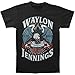 Waylon Jennings Men's Lonesome T-shirt Black