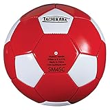 Tachikara Scarlet/White Soccer Ball, Size 4
