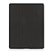 KHOMO - iPad 2 3 and 4 Generation Case - Dual Series - Super Slim Twill Grey Cover with Rubberized Back and Smart Auto Wake Sleep Feature for Apple iPad 2, 3rd and 4th
