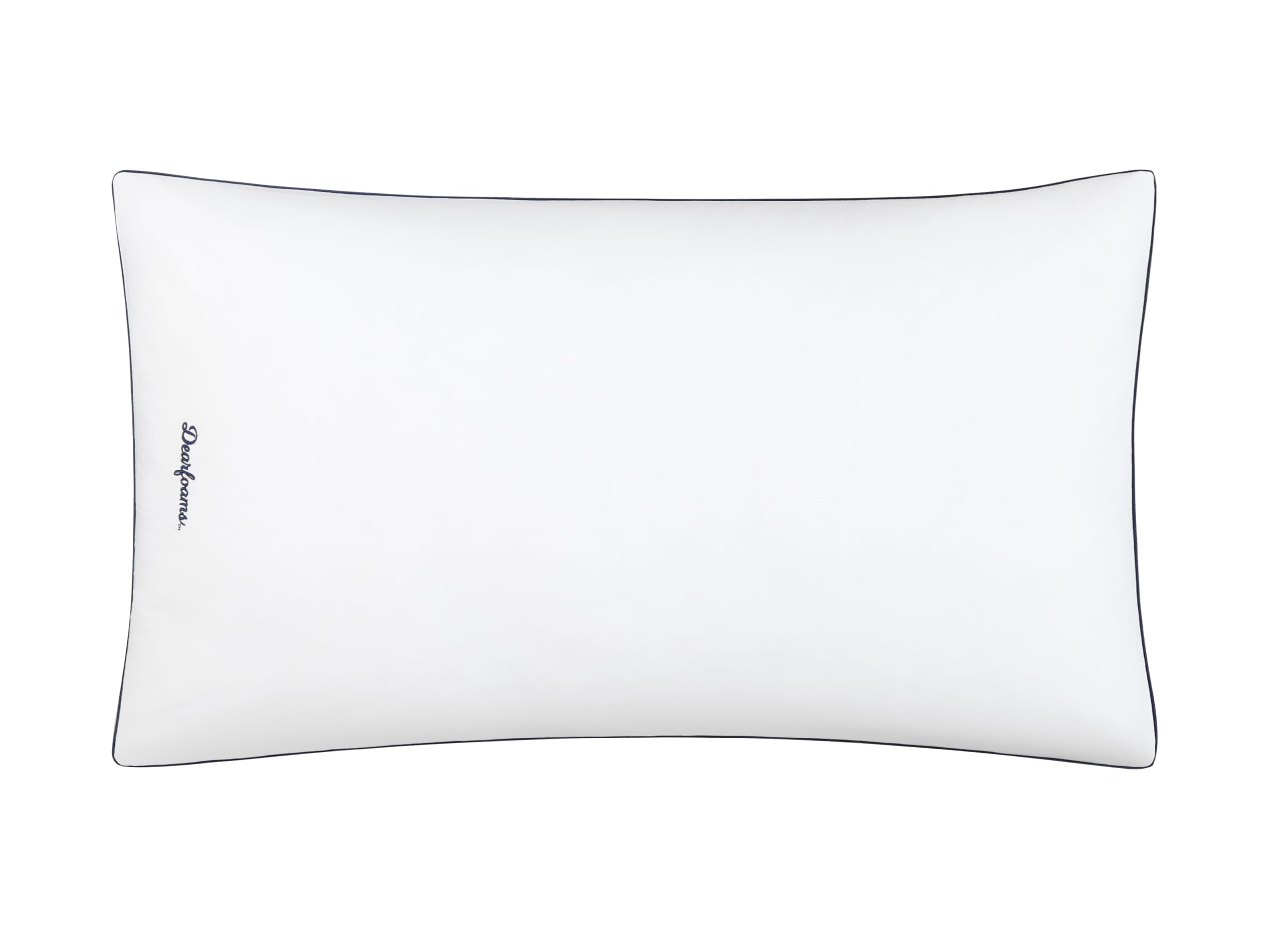 Condition photo showing New/Like New for dearfoams bed pillows,set of 2 king size, luxurious 200 tc cotton down alternative bed pillows,suppo