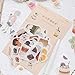 Kawaii Stationery Sticker Set (3 Pack, 120 Pieces) Strawberry Fruit Ice Cream Drink Juice Cute Girl DIY Decorative Stickers for Art Craft Scrapbooking Album Planner Diary Journal Gift Packing Label