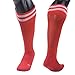 Lian LifeStyle Girl's 1 Pair Knee Length Sports Athletics Socks Striped 003 XXS/XS/S/M