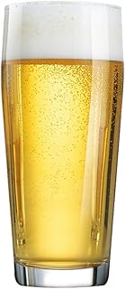 Arcoroc ARC 33049 Willi Willibecher, Bierglas, 630 ml, mit Füllstrich bei 0,5l, Glas, transparent, 12 Stück