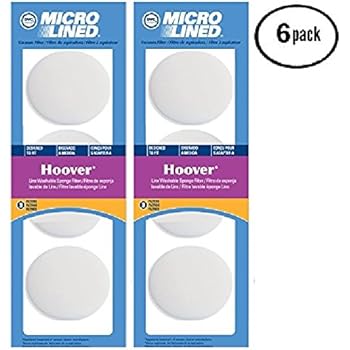 Hoover Linx Platinum Collection 2 Layer Replacement Filters, 6 Pack