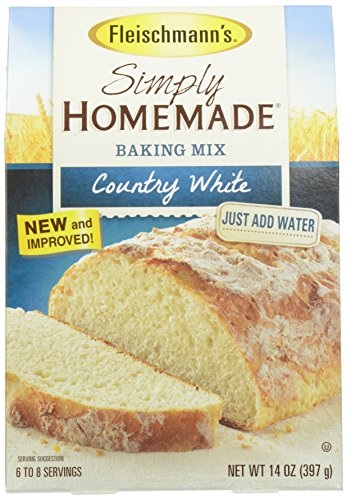 Fleischmann's Country White Simply Homemade No Knead Bread Mix, 14 Ounce