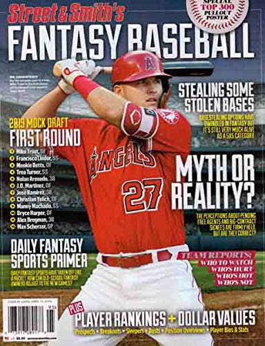 Street & Smiths Fantasy Baseball 2019 Issue 95 Street & Smiths Fantasy Baseball 2019 Issue 95