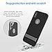 JETech Case for iPhone Xs and iPhone X, Two-Layer Slim Protective Cover, Shock-Absorption and Carbon Fiber