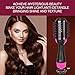One Step Hair Dryer and Volumizer Styler Brush,Black