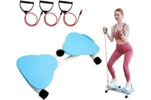 Waist Twister Ab Machine with 300 lbs Weight Capacity Anti-slip twist board Noiseless Home Gym Exercise Equipment for Women M