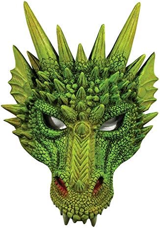 Amazon.com: AQKILO Black Dragon Mask for Adults, Natural Latex
