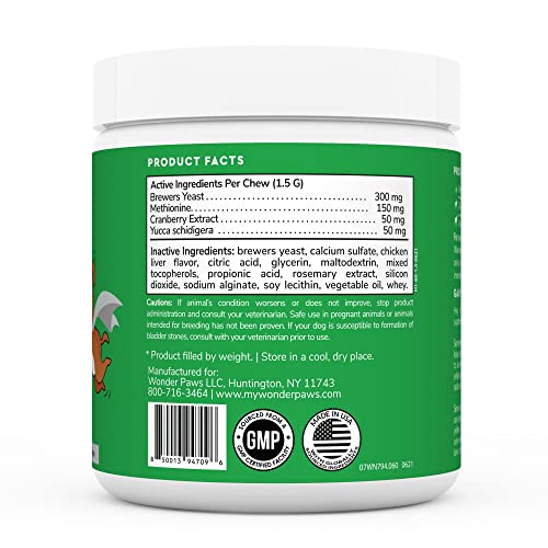 Wonder Paws Grass Hero, Grass Burn Spot Chews Neutralizes Urine to