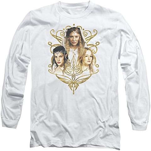 The Lord Of The Rings Women Of Middle Earth Eowyn Arwen Adult L-Sleeve T-Shirt