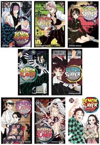 Amazon.com: Demon Slayer - Kimetsu no Yaiba 9-16 mit Schuber