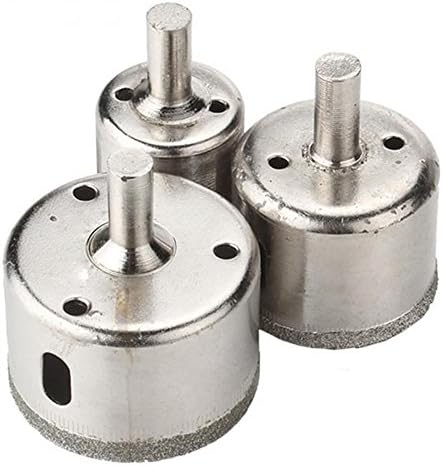 RUIMI Hole Cutter Saw Diamond Coated Drill Bit Set for Glass Ceramic Dia 120mm