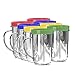 Lutema Replacement Juicer Cups 16oz. - Party Cup Mugs Compatible with Original Magic Bullet … (8 Pack)