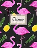 Planner 2019: Bright Tropical Flamingo | Weekly Calendar Schedule Organizer with Dot Grid Pages, Inspirational Quotes + To-Do Lists (Weekly Agenda 2019) (Volume 6) by Pretty Planners, Designer Diaries