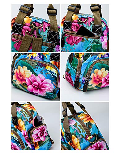 4 Crossbody+Printing+Shoulder+Handbags+Backpack