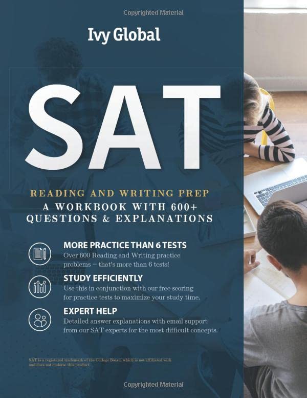 SAT Reading and Writing Prep A Workbook with 600+ Questions