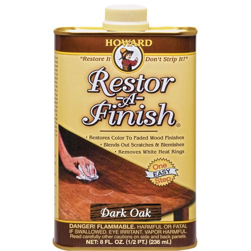 Howard rf7008 restor-a-finish, 8-ounce, dark oak
