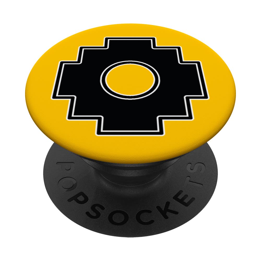Chakana Peruvian Design Inca Cross Traditional Andina Art PopSockets Swappable PopGrip