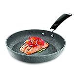 Bialetti Granito Nonstick Fry Pan, 8-Inch, Gray