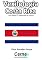 Livro Vexilologia para a bandeira da Costa Rica Com display TFT programado no Arduino