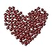Aokbean European Retro Sealing Wax Beads Set Star Shape Sealing Wax Beads with Tea Light,Antique Bronze Engraved Wax Scale and Melting Spoon (New Wine Red)