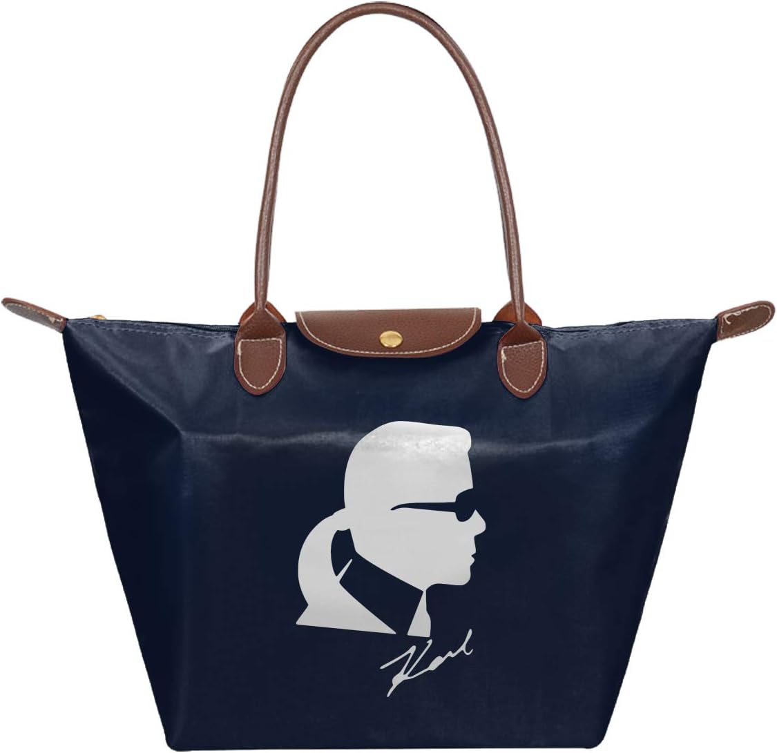 Rip Karl Lagerfeld Waterproof Leather Folded Messenger Nylon Bag Travel Tote Hopping Folding School Handbags