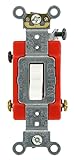 Leviton 1223-LHW 20-Amp, 120-Volt, Toggle Lighted