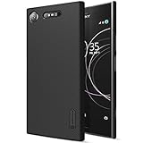 For Sony Xperia XZ1 Case , PC Ultra Thin Lightweight Slim Fit Case, Non-Slip Salient point Surface for Excellent Grip Anti-Fingerprint Cover (black)