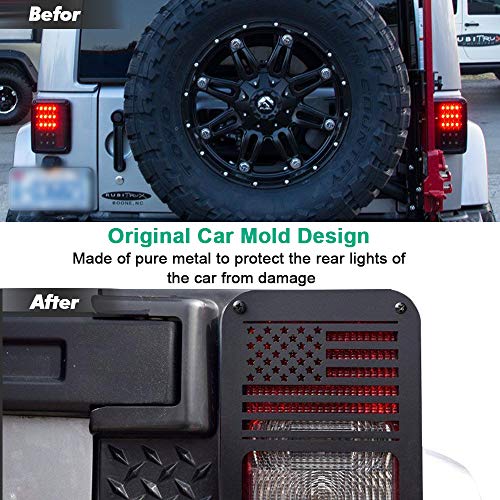 A ABIGAIL Tail Brake Light Cover Guard Protectors for 2007 ...