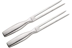 Kilajojo Stainless Steel Meat Fork Carving Fork 10.6 Inch 2 pcs per set